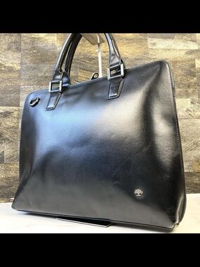 Mulberry Black Leather Top-Handle Shoulder Bag